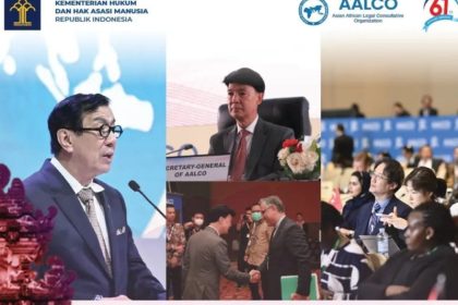 Menteri Hukum dan Hak Asasi Manusia, Yasonna H. Laoly, ditunjuk sebagai Presiden the 61st Annual Session of AALCO yang mewakili Indonesia.