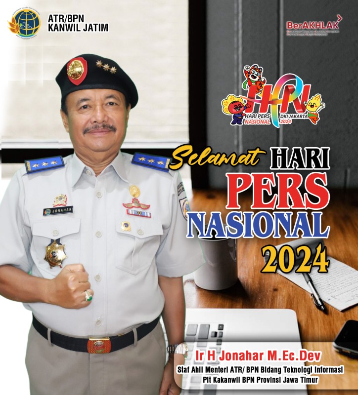 Staf Ahli Menteri ATR/BPN Bidang Teknologi Informasi Mengucapkan ...