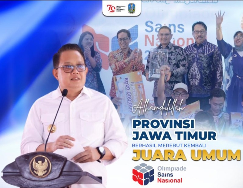 Penjabat (Pj) Gubernur Jawa Timur Adhy Karyono menyebut bahwa prestasi ini menjadi pembuktian bagi nasional bahwa Jawa Timur merupakan barometer dunia pendidikan di Indonesia