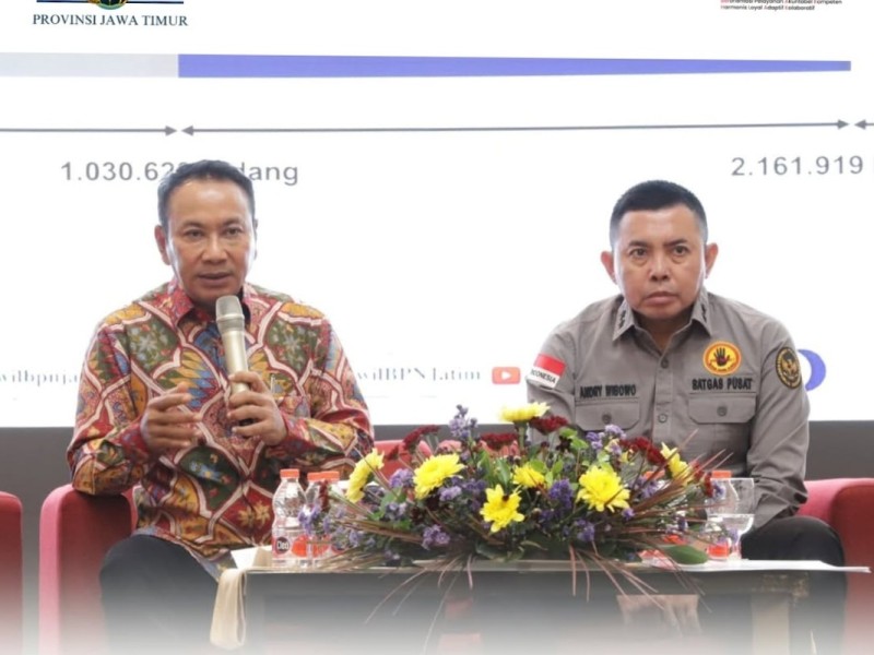 Kepala BPN Jatim, Lampri, menjadi pembicara dalam seminar nasional Hari Anti Korupsi Sedunia 2024.