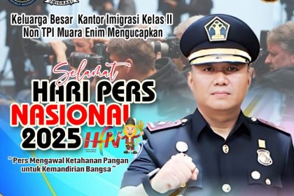 Kepala Kantor Imigrasi Muara Enim, Antonius Frizky