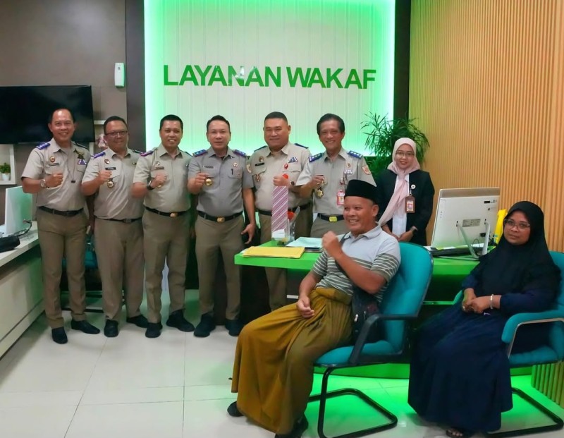 Kakanwil BPN Jateng, Lampri bersama Kepala Kantor BPN se-karisidenan Jateng memantau kegiatan