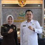 Kepala Kejaksaan Negeri Cilegon, Diana Wahyu Widianti bersama Kakanim Cilegon Aditya