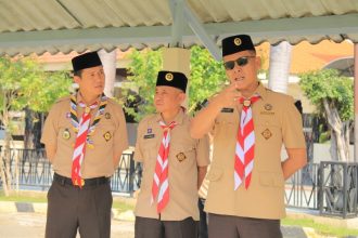 Kakanwil Ditjen Pemasyarakatan Jatim, Kadiyono memberikan arahan