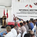 Suasana forum bilateral yang diikuti delegasi Republik Demokratik Timor Leste (RDTL) dan Imigrasi Atambua.