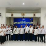 Rombongan Kepala Kantor Imigrasi Kelas I TPI Bandar Lampung, Said Ismail, foto bersama dengan jajaran Imigrasi Semarang.
