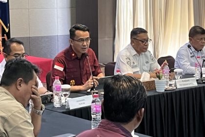 Kakanwil Ditjen Imigrasi Maluku Utara, Mohammad Ridwan memimpin kegiatan sosialisasi APOA.