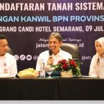 Kepala Bidang Penetapan Hak dan Pendaftaran Kanwil BPN Provinsi Jawa Tengah, Kartono Agustiyanto, memimpin langsung kegiatan Monitoring dan Evaluasi