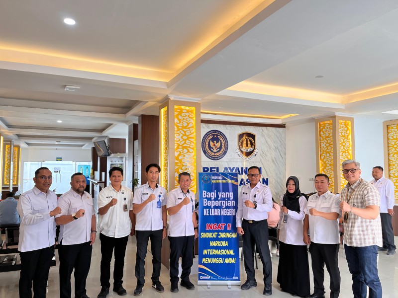 Jajaran Badan Narkotika Nasional (BNN) Provinsi Kalimantan Tengah