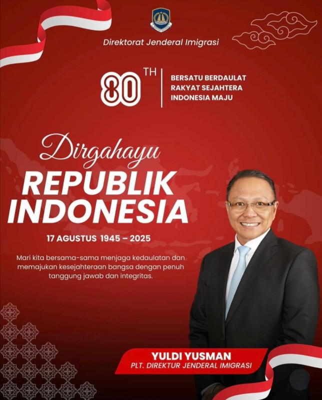 Plt Direktorat Jenderal Imigrasi, Yuldi Yusman