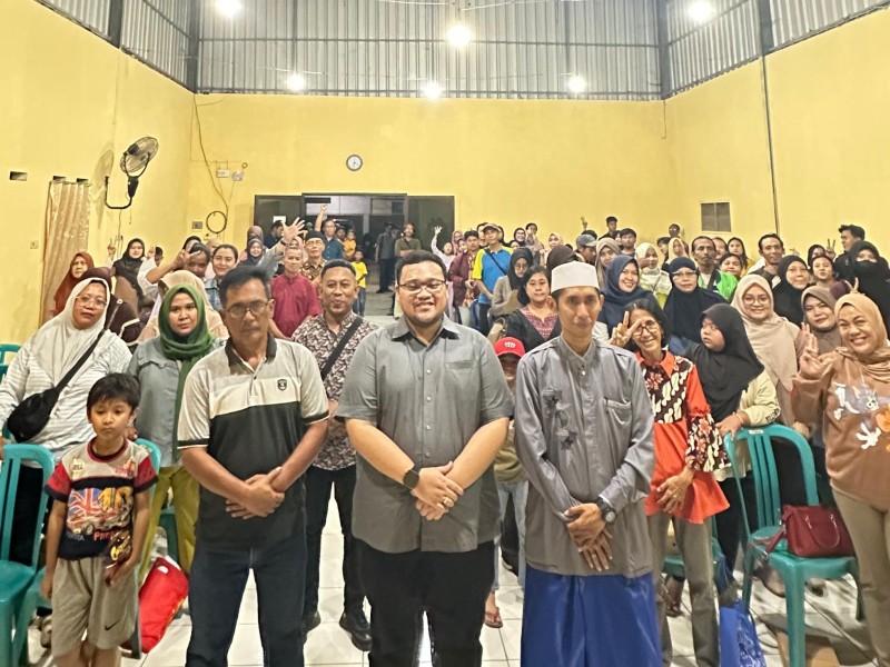 Bersama warga Kapasari, anggota DPRD Surabaya, Aldy Blaviandy berkomitmen siap mengawal PIP.