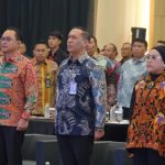 Sekretaris Direktorat Jenderal Imigrasi, Sandi Andaryadi (tengah) membuka kegiatan supervisi
