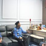 Kepala Kantor Pertanahan Konawe Utara, Agus Rahmanto melakuka kunjungan resmi dengan Ketua DPRD