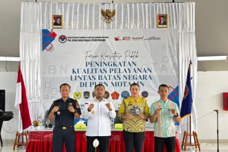 Kepala Kantor Imigrasi Atambua Putu Agus Eka Putra mengikuti kegiatan Kepala Kantor Imigrasi Atambua Putu Agus Eka Putra mengikuti kegiatan Forum Konsultasi Publik (FKP) Peningkatan Kualitas Pelayanan Lintas Batas Negara.