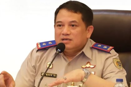 Kepala Kanwil BPN Jatim, Asep Heri, memimpin kegiatan rapat pembentukan tim