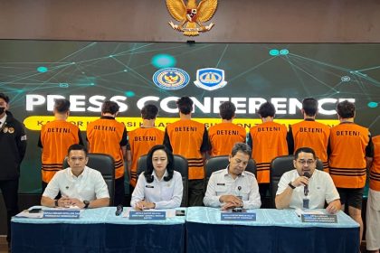 Kakanwil Ditjen Imigrasi Provinsi Banten.membeberkan soal penangkapan WNA di wilayah Tangerang yang diduga melanggar keimigrasian.