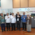 Menteri Imigrasi dan Pemasyarakatan, Agus Andrianto, bersama jajaran kementerian, pimpinan UNDIP, serta perwakilan pemerintah daerah berfoto bersama.