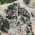 Dampak kerusakan pascabanjir bandang di Nagan Raya, Aceh.
