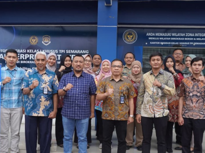 Jajaran Imigrasi Semarang siap menyukseskan kegiatan Hari Bakti Imigrasi ke-76.
