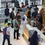 Suasana permohonan Paspor Simpatik yang digelar oleh Kantor Imigrasi Semarang.