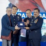 Menteri Imigrasi dan Pemasyarakatan, Agus Andrianto, saat meluncurkan kebijakan Global Citizen of Indonesia (GCI) bertepatan dengan peringatan Hari Bakti Imigrasi (HBI) ke-76.