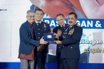 Menteri Imigrasi dan Pemasyarakatan, Agus Andrianto, saat meluncurkan kebijakan Global Citizen of Indonesia (GCI) bertepatan dengan peringatan Hari Bakti Imigrasi (HBI) ke-76.