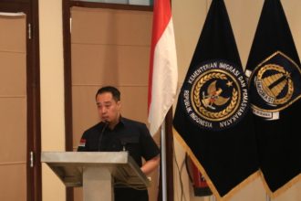 Plh Kepala Kantor Wilayah Direktorat Jenderal Imigrasi Jawa Tengah, Arif Yudistira, saat membuka kegiatan menekankan bahwa kekuatan utama pengawasan ada pada kolaborasi.