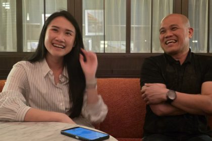 Direktur 10 Regentstraat, Steffiani Setyadji bersama Jimmy Saputra, Ceo Pos Blok pengelola gedung Kantor Pos Kebon Rojo.