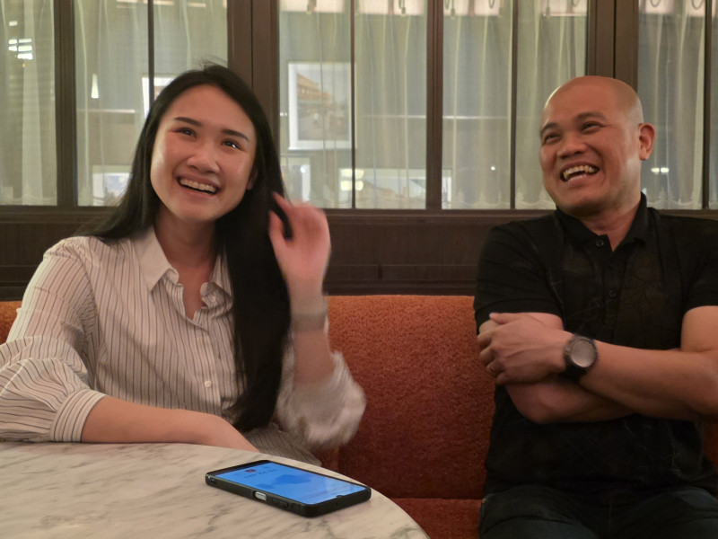 Direktur 10 Regentstraat, Steffiani Setyadji bersama Jimmy Saputra, Ceo Pos Blok pengelola gedung Kantor Pos Kebon Rojo.