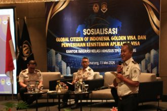 Imigrasi Semarang menggelar sosialisasi strategis terkait Global Citizen of Indonesia (GCI), Golden Visa, hingga pembaruan sistem E-Visa