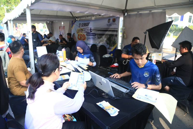 Car Free Day (CFD) di jantung Kota Semarang, Minggu pagi, 24 Mei 2026.