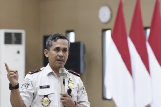 Kepala Kantor Imigrasi Kelas I Khusus TPI Surabaya, Agus Winarto.