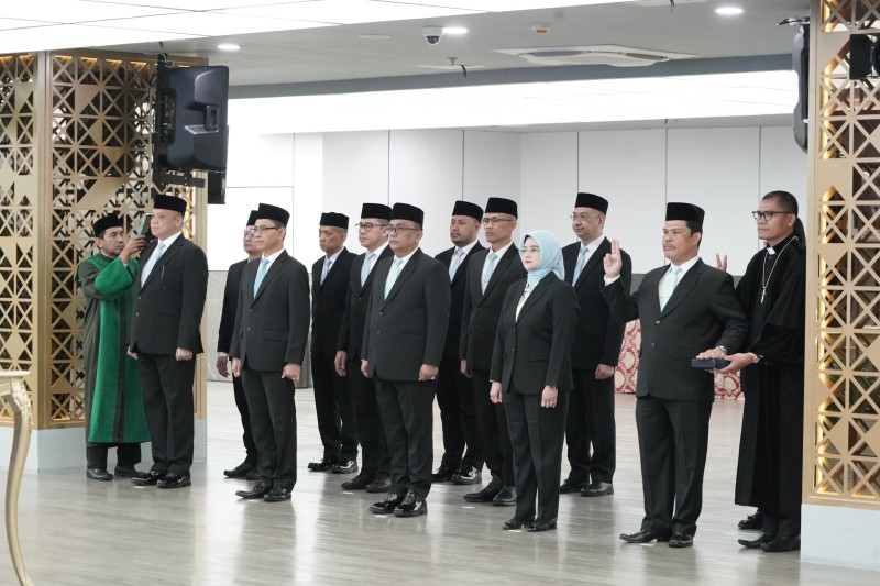 Mantan Direktur Kepatuhan Internal (Dirpatnal) Baron Ichsan, dilantik sebagai Kakanwil Ditjen Imigrasi Provinsi Banten.