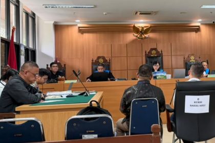 Persidangan lanjutan perkara terkait penyusunan Survey Investigation Design (SID) PT Kawan Selaras Sejahtera (KSS) kembali digelar d