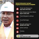 Dirjen Pengendalian dan Penertiban Tanah dan Ruang (PPTR) Kementerian ATR/BPN Lampri ikut diamankan oleh KPK.
