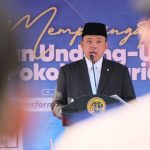 Menteri Agraria Tata Ruang/Badan Pertanahan Nasional (ATR/BPN) Nusron Wahid.